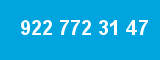 922 772 31 47 922 772 31 47